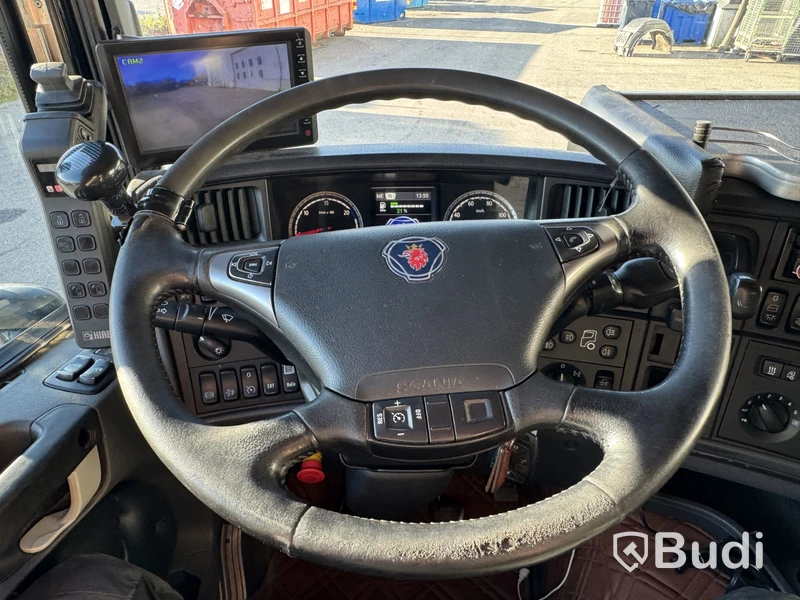 Kranväxlare Scania G450 LB 8X4*4 HNB -2015 | HIAB | Plogförberedd