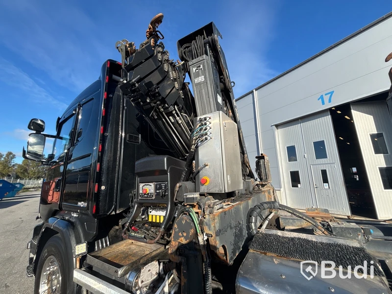 Kranväxlare Scania G450 LB 8X4*4 HNB -2015 | HIAB | Plogförberedd