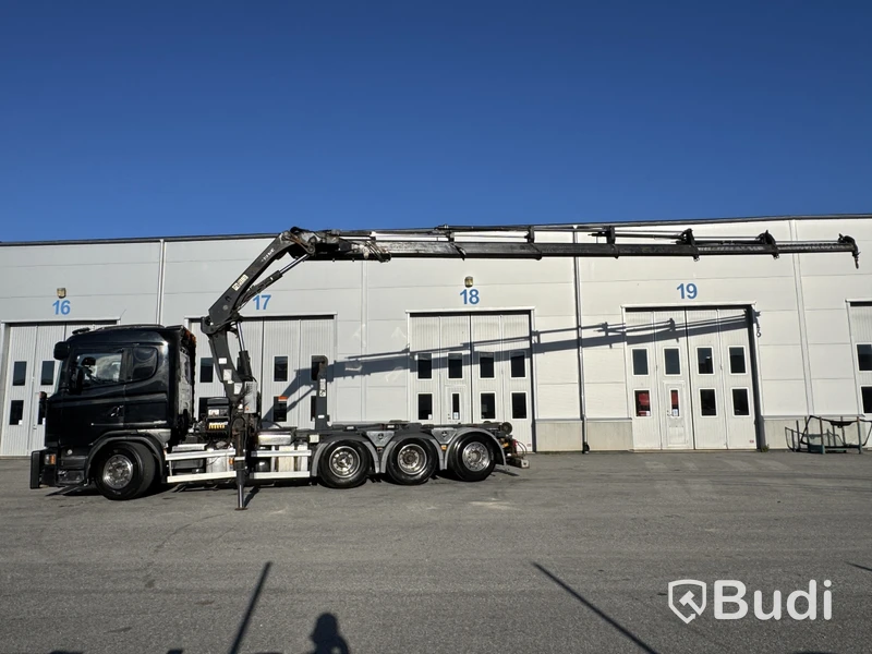 Kranväxlare Scania G450 LB 8X4*4 HNB -2015 | HIAB | Plogförberedd