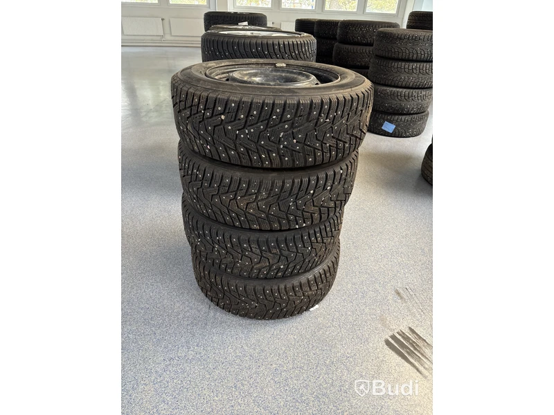 4 st. Vinterhjul Hankook 195/65R16 95T