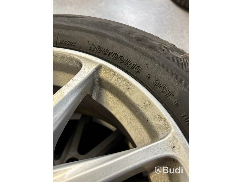 4 st. Vinterhjul Brisgestone 205/60R16 96T