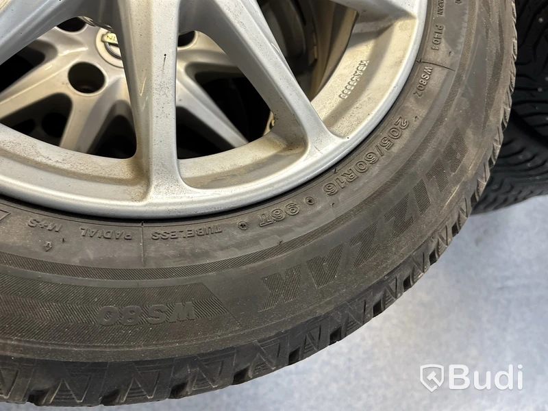 4 st. Vinterhjul Brisgestone 205/60R16 96T
