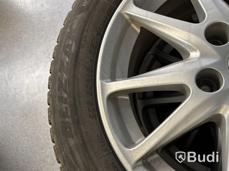 4 st. Vinterhjul Brisgestone 205/60R16 96T