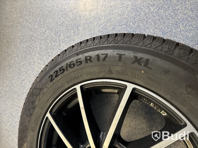 4 st. Vinterhjul 225/65R17