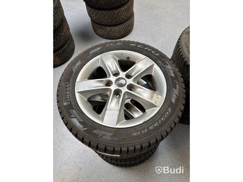 4 st. Vinterhjul Pirelli 205/55R16