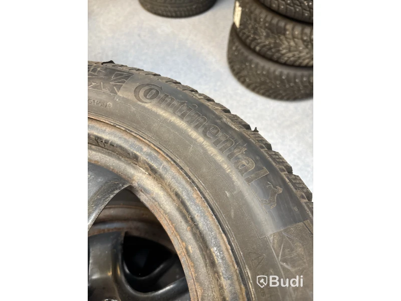 4 st. Vinterhjul Continental 205/55R16 TXL