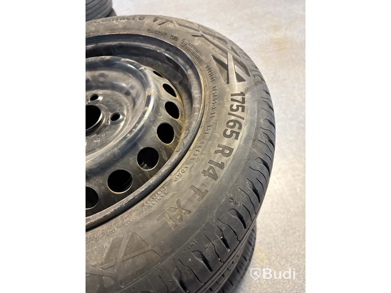 4 st. Sommarhjul Continental 175/65R14 TXL
