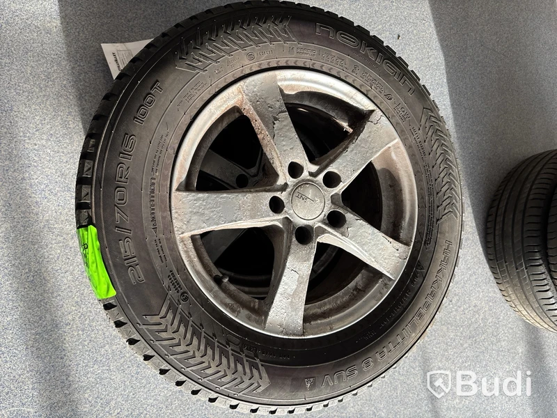 4 st. Vinterhjul Nokian 215/70R16 100T