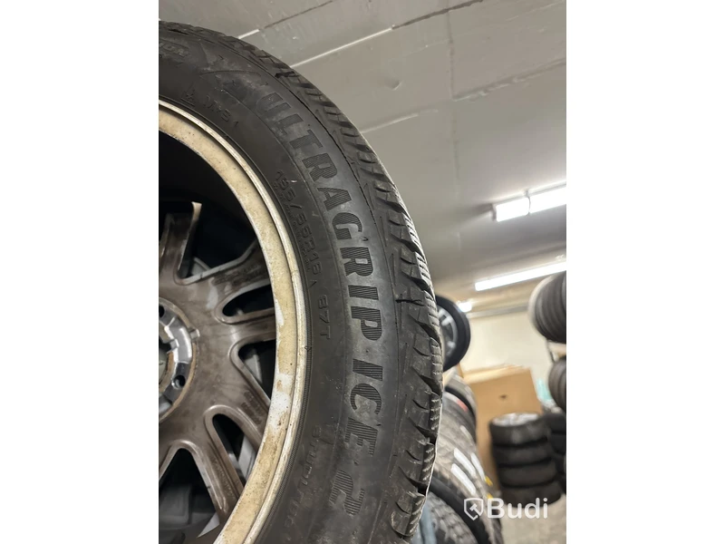 4 st. Vinterhjul Goodyear 195/55R16 87T