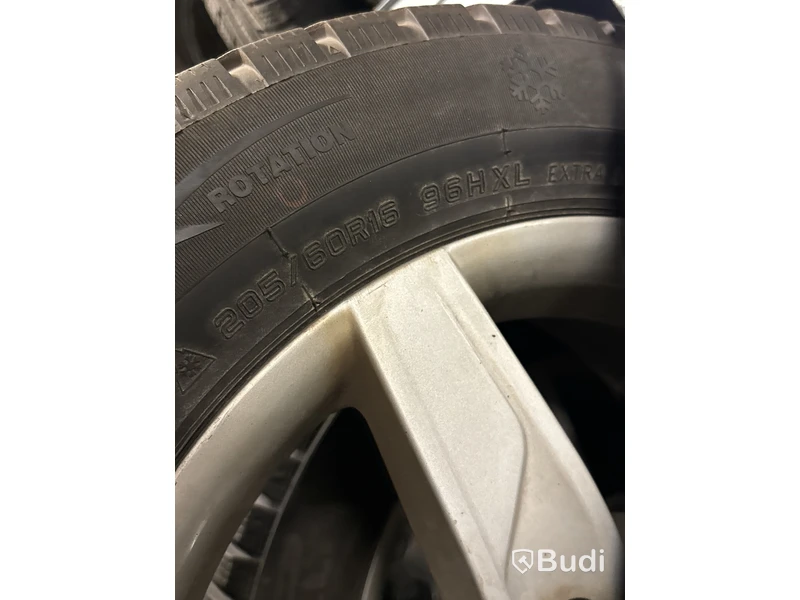 4 st. Vinterhjul Munfull 205/60R16 96H XK