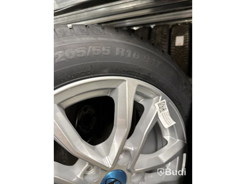 4 st. Vinterhjul Kumho 205/55R16 XL