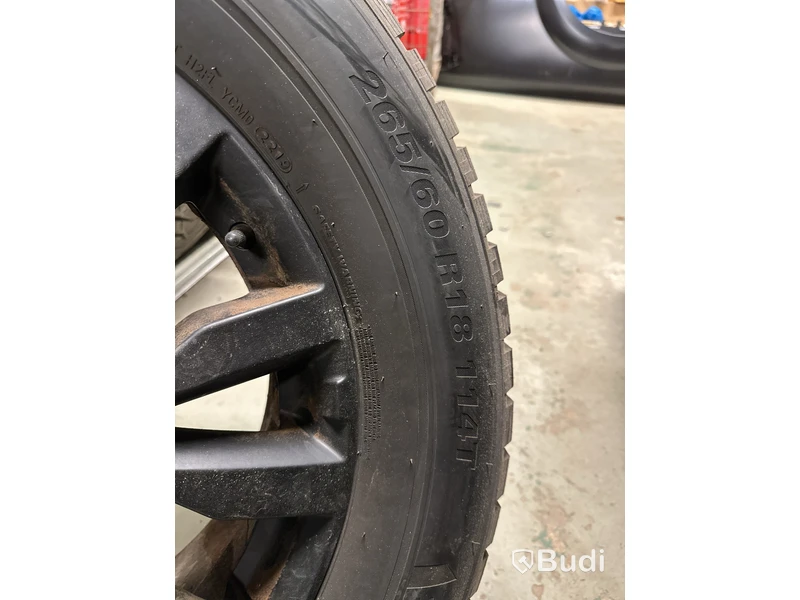4 st. Vinterhjul Kumho 265/60R18 114T