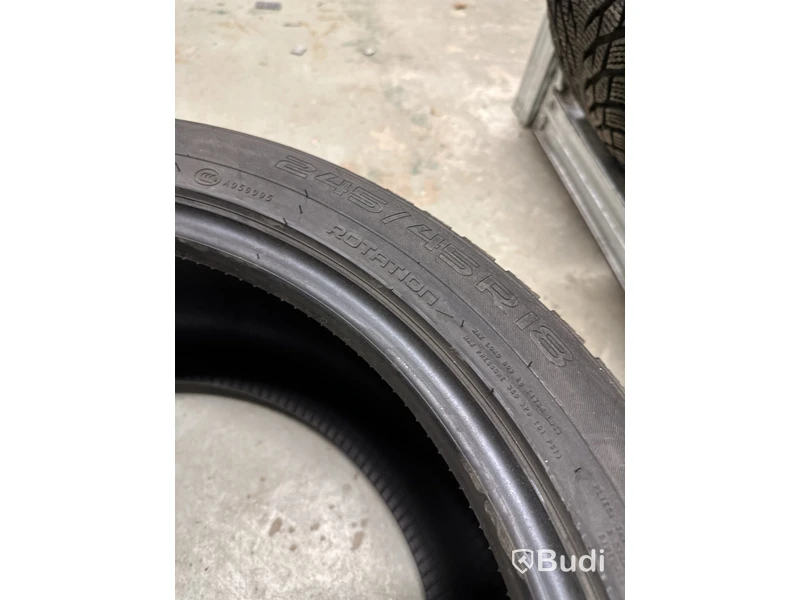 4 st. Vinterdäck Nokian 245/45R18