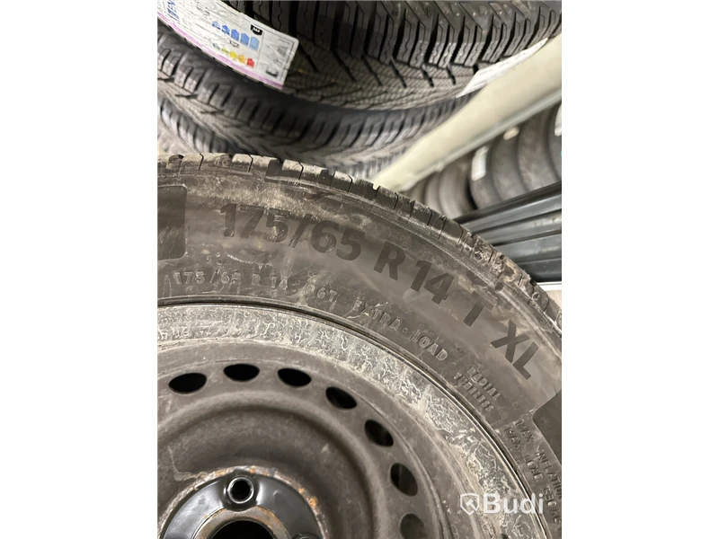 4 st. Sommarhjul, Continental 175/65R14