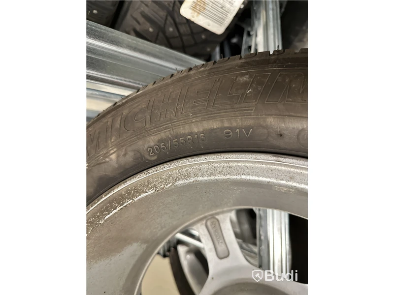4 st. Sommarhjul, Michelin 205/55R16