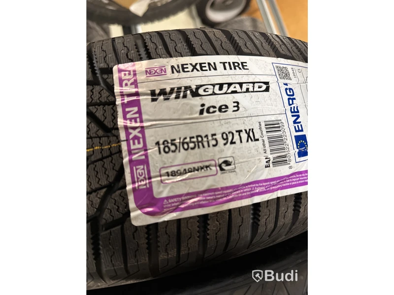 4 st. Vinterhjul, 185/65R15 92T XL
