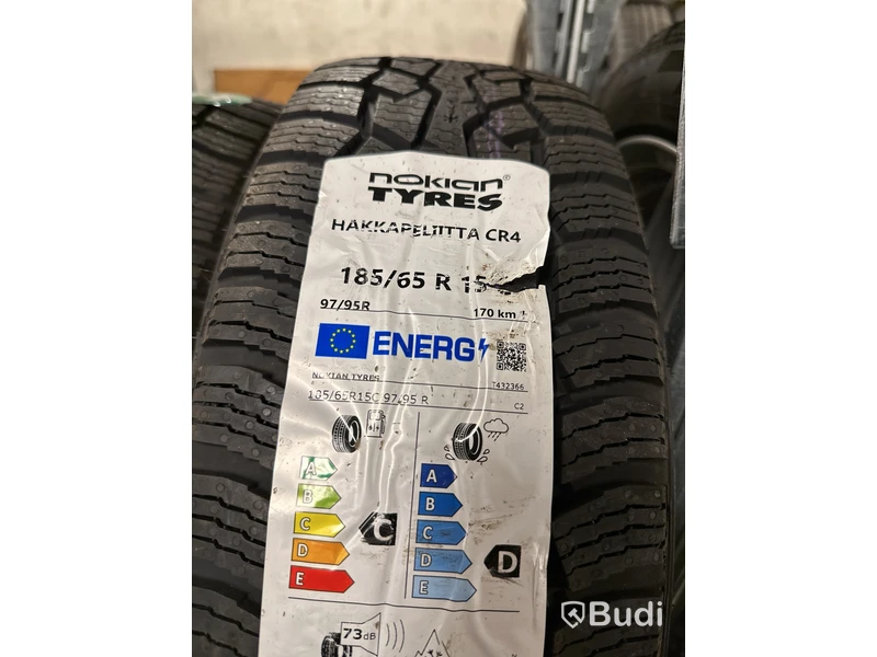 NY 4 Vinterhjul, Nokian 185/65R15 C
