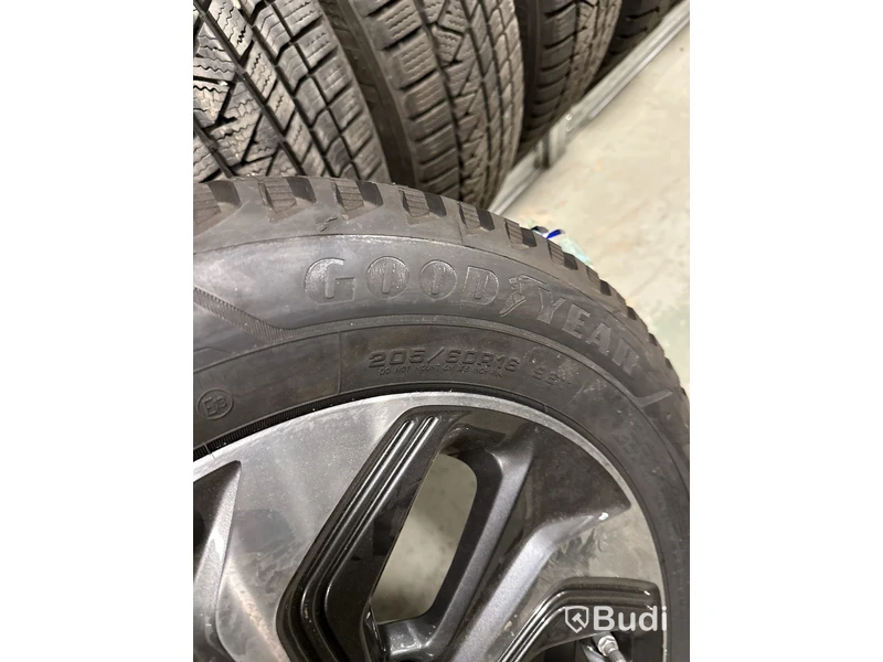 NY 4 st. Vinterhjul, Goodyear 205/60R16