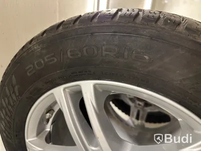 4 st. Vinterhjul, Nokian 205/60R16