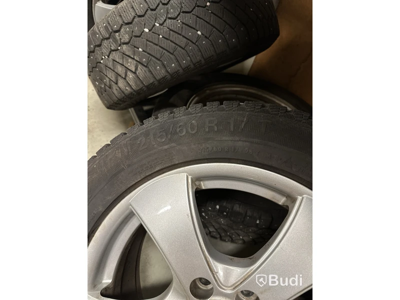 4 st. Vinterhjul, Gislaved 215/60R17