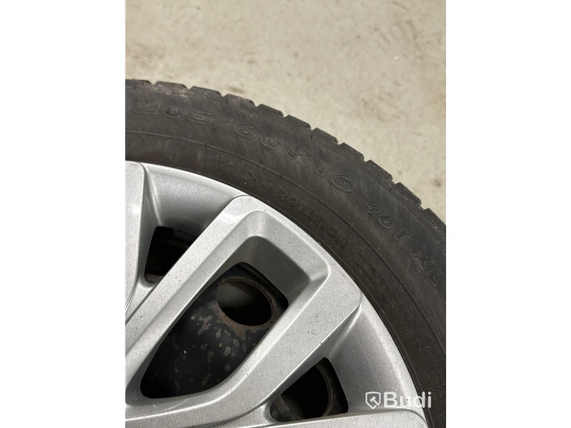 4 st. Vinterhjul, Nokian 205/60R16