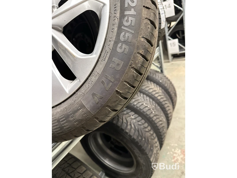 4 st. Sommarhjul Continental 215/55 R17 V