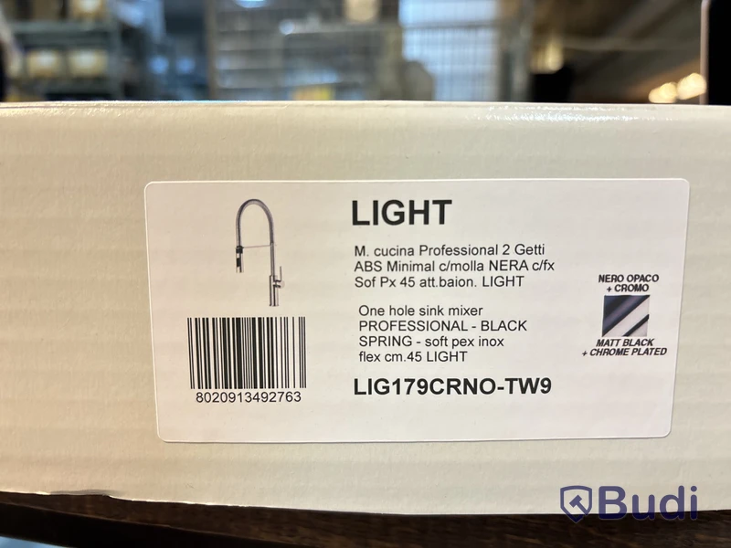 köksblandare Tapwell, LIGHT, Arm180.