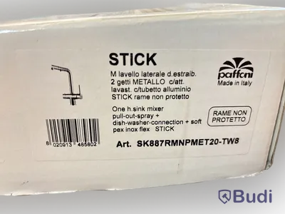 Köksblandare Tapwell, Stick