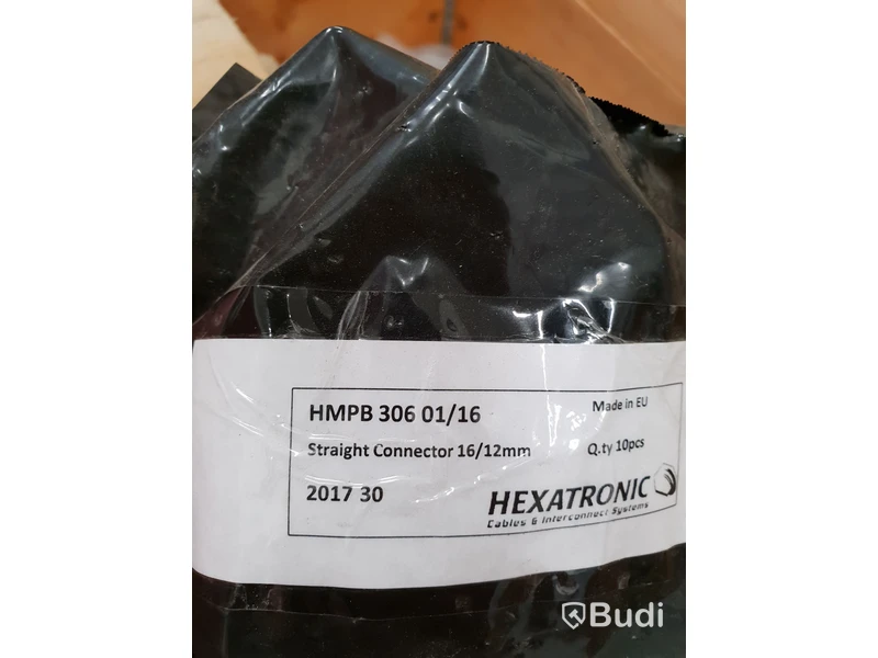Parti med Straight Connector bla. 16/12mm