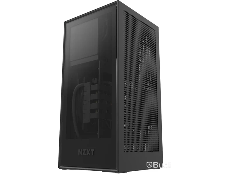 4 st. Datorchassi NZXT H1 svart