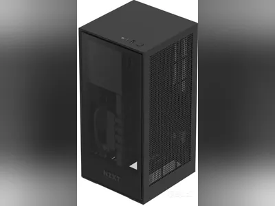 4 st. Datorchassi NZXT H1 svart