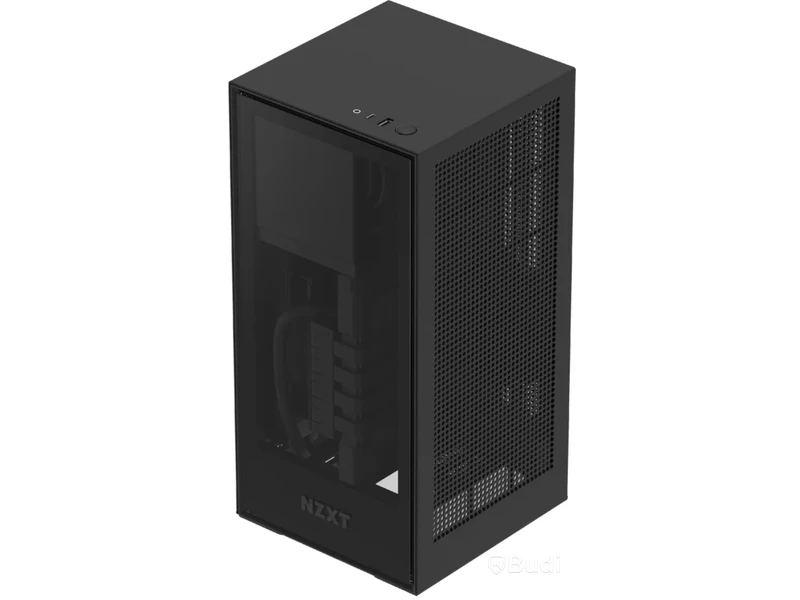 4 st. Datorchassi NZXT H1 svart