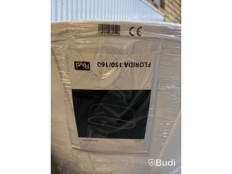 BADKAR RIVA FLORIDA FRISTÅENDE VIT 150 CM