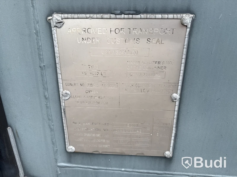 Isolerad container 10 fot