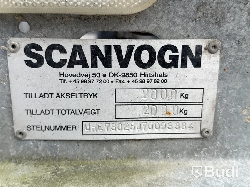 Rastvagn Scanvogn