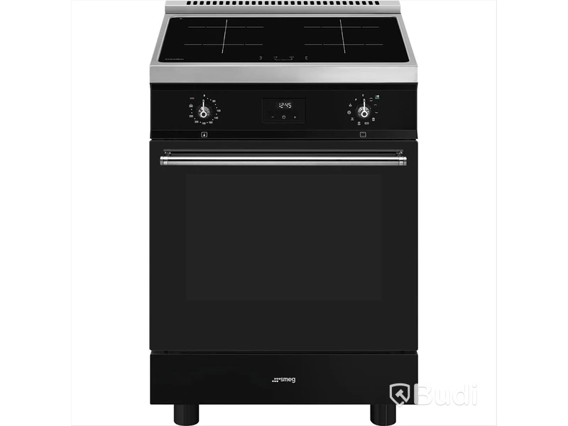 Induktionsspis Smeg 60x60 cm Svart C6IPBLT2