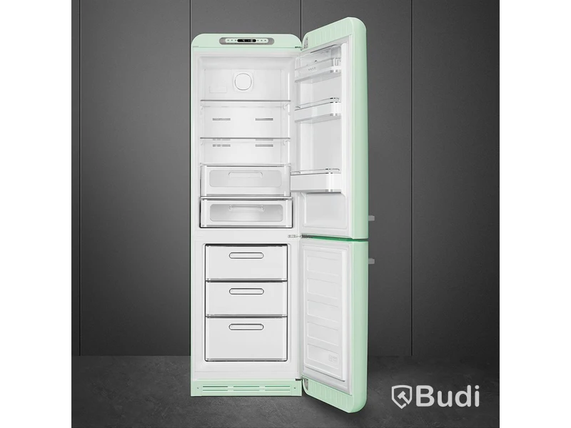 Kyl/Frys Smeg 50's Style, Pastellgrön, Högerhängd, FAB32RPG5