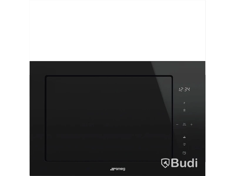 Mikrovågsugn Smeg, Svart, Dolce Stil Novo FMI625CN