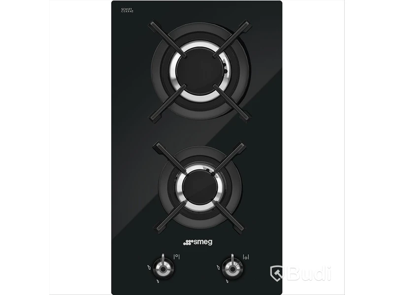 Gashäll Smeg 30 cm Svart PV332CN