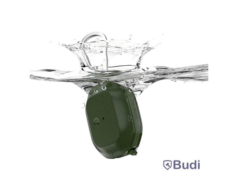 2 st. AirPods-fodral Keybudz, waterproof forest green