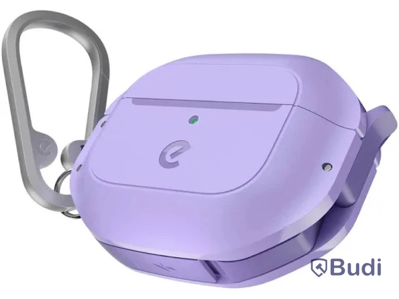 2 st. AirPods-fodral Keybudz, waterproof wild lavender