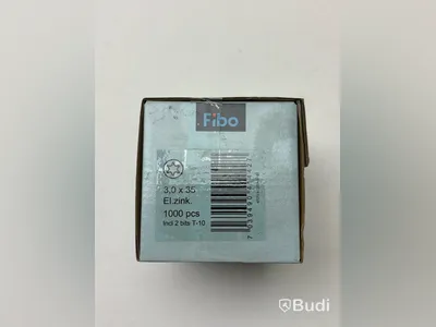 2 st. Monteringsskruvar Fibo 1000 pcs