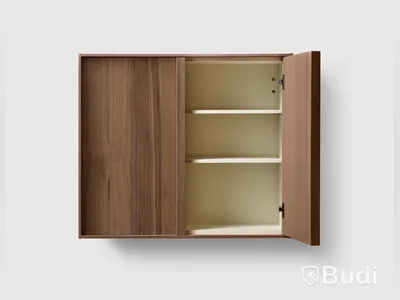 Väggskåp Haven H2/C80 - Walnut Wood