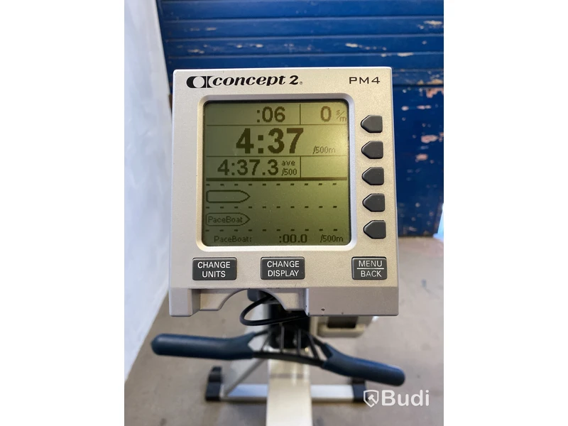 Roddmaskin Concept 2 Model E med PM4 monitor