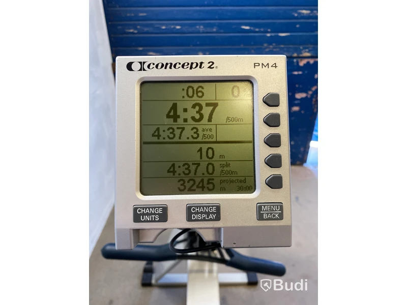 Roddmaskin Concept 2 Model E med PM4 monitor