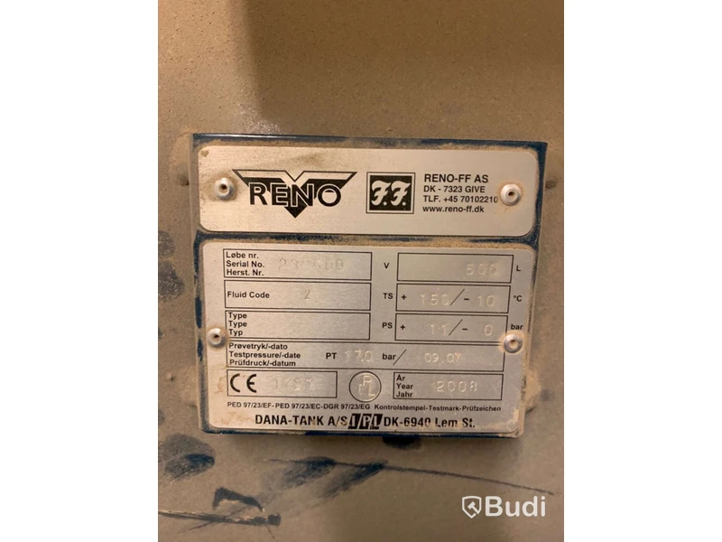 ALMIG Verkstadskompressor Belt Drive  V 500L, TS 150/-10C, PS 11 /- 0 Bar, 2 tankar
