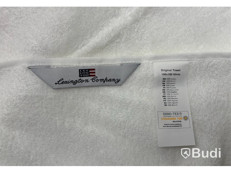 5 st. Badhandduk Lexington, Original vit, Totalt ord. pris inkl. moms: 3750 kr