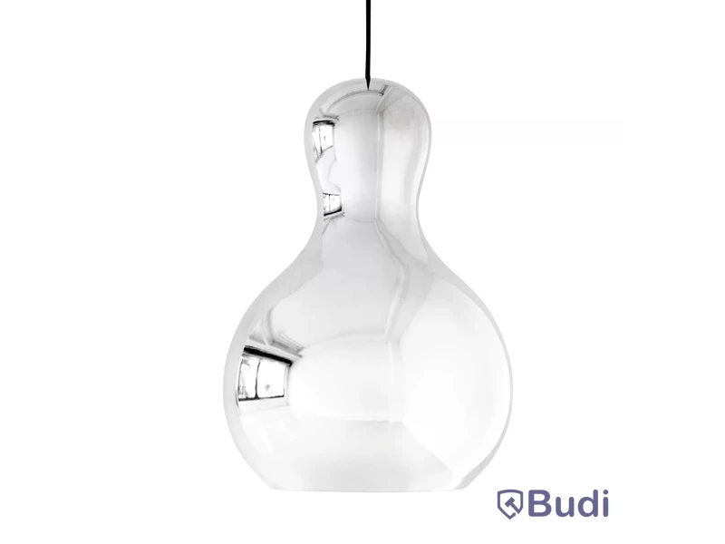 Taklampa Fritz Hansen Komplot Design, Calabash P2, Silver chrome. Ord. pris inkl. moms: ca 5799 kr.