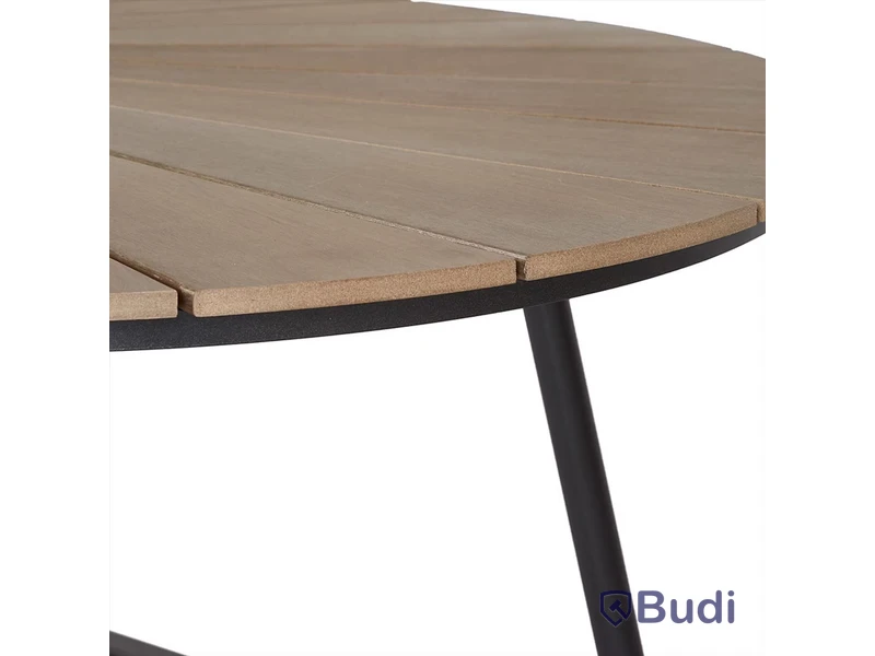 Utebord ENVY DESIGN Daniel, Svart/Cappuccino