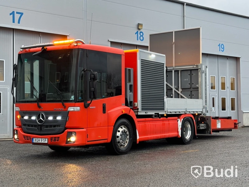 TMA-bil Mercedes-Benz Econic 1827 4x2 -2019 | Palfinger kran